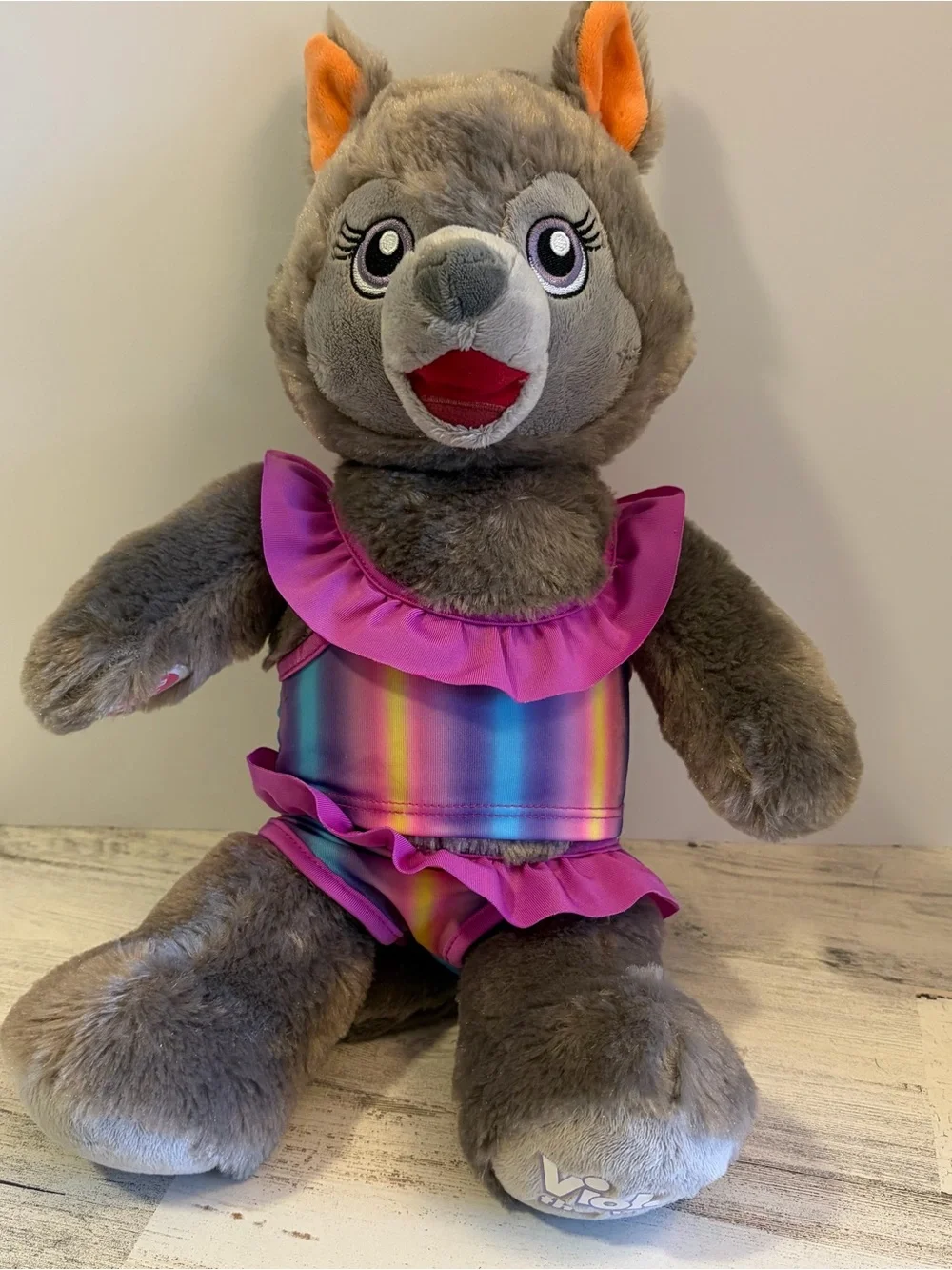 Great Wolf Lodge Violet the Wolf Plush